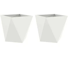 Lovelis 2 pcs Balta 50 x 50 x 50 cm Plienas
