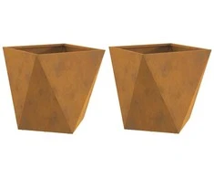 Lovelis 2 pcs Rūdijanti 50 x 50 x 50 cm