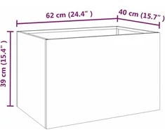 Lovelis, 62x40x39cm, Corten plienas