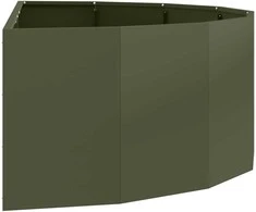 Lovelis Alyvuogių žalia 120 x 60 x 35 cm Plienas