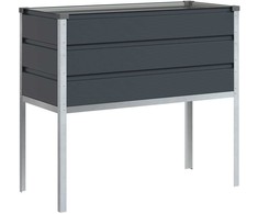 Lovelis Antracitas 100 x 45 x 90 cm Cinkuota plienas