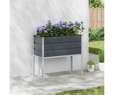 Lovelis Antracitas 100 x 45 x 90 cm Cinkuota plienas