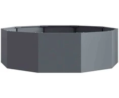 Lovelis Antracitas 120 x 120 x 35 cm Plienas