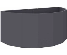 Lovelis Antracitas 120 x 60 x 50 cm Plienas