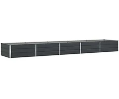 Lovelis Antracitas 480 x 100 x 45 cm Cinkuota plienas