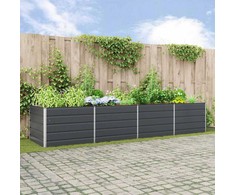 Lovelis Antracitas 385 x 100 x 75 cm Cinkuota plienas