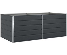 Lovelis Antracitas 195 x 100 x 75 cm Cinkuota plienas