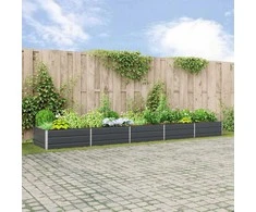 Lovelis Antracitas 480 x 100 x 45 cm Cinkuota plienas