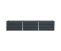 Lovelis Antracitas 240 x 80 x 45 cm Plienas