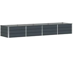 Lovelis Antracitas 320 x 80 x 45 cm Plienas
