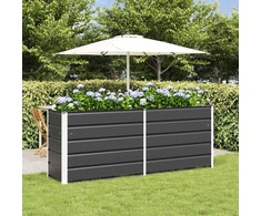 Lovelis Antracitas 195 x 50 x 75 cm Cinkuota plienas