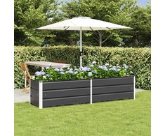 Lovelis Antracitas 195 x 50 x 45 cm Cinkuota plienas