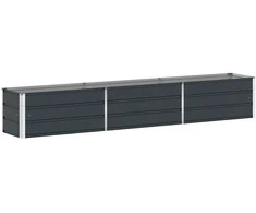 Lovelis Antracitas 290 x 50 x 45 cm Cinkuota plienas
