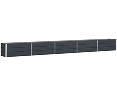 Lovelis Antracitas 480 x 50 x 45 cm Cinkuota plienas