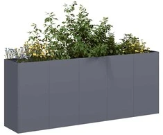Lovelis, antracito, 200x40x80cm, šaltai valcuotas plienas