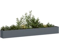 Lovelis, antracito, 360x40x40cm, šaltai valcuotas plienas