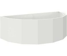 Lovelis Balta 120 x 60 x 35 cm Plienas