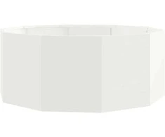 Lovelis Balta 90 x 90 x 35 cm Plienas