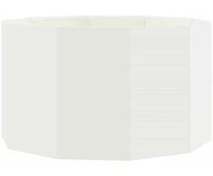 Lovelis Balta 90 x 90 x 50 cm Plienas