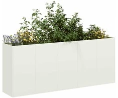 Lovelis, baltos spalvos, 200x40x80cm, šaltai valcuotas plienas