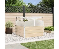 Lovelis Ivory 100 x 100 x 77 cm Cinkuota plienas