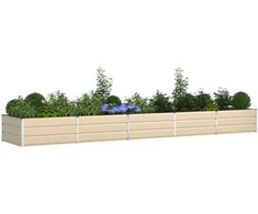 Lovelis Ivory 480 x 100 x 45 cm Cinkuota plienas