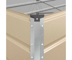 Lovelis Ivory 480 x 100 x 45 cm Galvanizuotas plienas