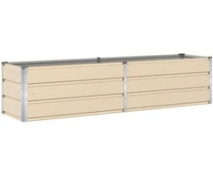 Lovelis Ivory 195 x 50 x 45 cm Cinkuota plienas