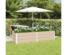 Lovelis Ivory 195 x 50 x 45 cm Cinkuota plienas
