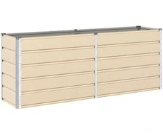 Lovelis Ivory 195 x 50 x 75 cm Cinkuota plienas
