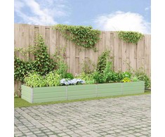 Lovelis Pastelinė žalia 385 x 100 x 45 cm Cinkuota plienas