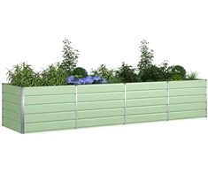 Lovelis Pastelinė žalia 385 x 100 x 75 cm Cinkuota plienas