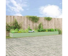 Lovelis Pastelinė žalia 580 x 100 x 45 cm Cinkuota plienas