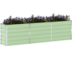 Lovelis Pastelinė žalia 290 x 90 x 77 cm Cinkuota plienas