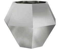 Lovelis Sidabro 100 x 100 x 80 cm Cinkuota plienas