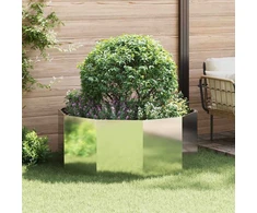 Lovelis Sidabro 120 x 120 x 50 cm Cinkuota plienas