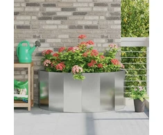 Lovelis Sidabro 120 x 60 x 50 cm Cinkuota plienas