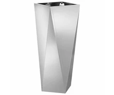 Lovelis Sidabro 30 x 30 x 75 cm Cinkuota plienas