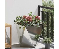 Lovelis Sidabro 50 x 50 x 50 cm Cinkuota plienas