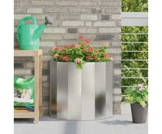 Lovelis Sidabro 60 x 30 x 50 cm Nerūdijantis Plienas