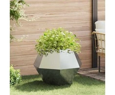 Lovelis Sidabro 75 x 75 x 60 cm Cinkuota plienas