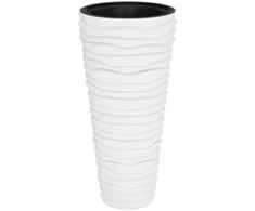 Lovelis su išimamu įdėklu, baltas, 18/45l, PP