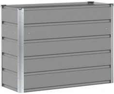 Lovelis Šviesiai pilka 100 x 40 x 75 cm Plienas