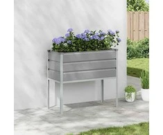 Lovelis Šviesiai pilka 100 x 45 x 90 cm Cinkuota plienas