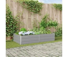 Lovelis Šviesiai pilka 195 x 100 x 45 cm Cinkuota plienas