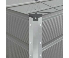 Lovelis Šviesiai pilka 480 x 100 x 45 cm Galvanizuotas plienas