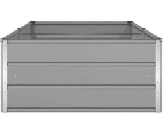 Lovelis Šviesiai pilka 195 x 100 x 45 cm Galvanizuotas plienas
