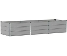 Lovelis Šviesiai pilka 240 x 80 x 45 cm Plienas