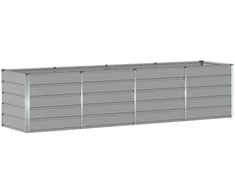 Lovelis Šviesiai pilka 320 x 80 x 75 cm Plienas