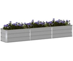 Lovelis Šviesiai pilka 290 x 50 x 45 cm Cinkuota plienas